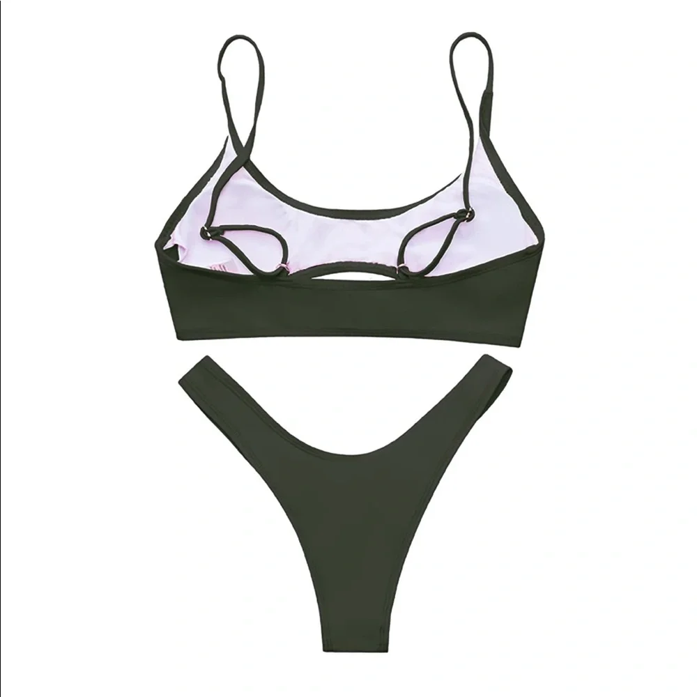 IOJBKI Sexy Bikinis for Women High Waisted Swimsuits Bathing Suits Bikini